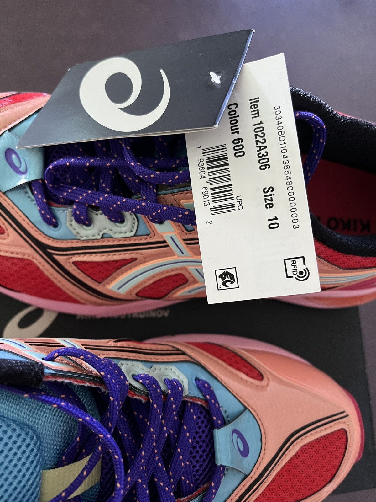 Asics × Kiko Kostadinov GEL- KORIKA RED ALERT/ICY MORNING Size US 8.5 / EU 41-42 - 4 Thumbnail