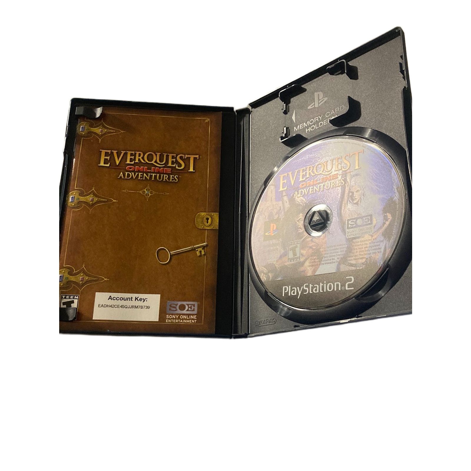 Sony Everquest Online Adventures - Sony Playstation 2 PS2 Size ONE SIZE - 3 Thumbnail