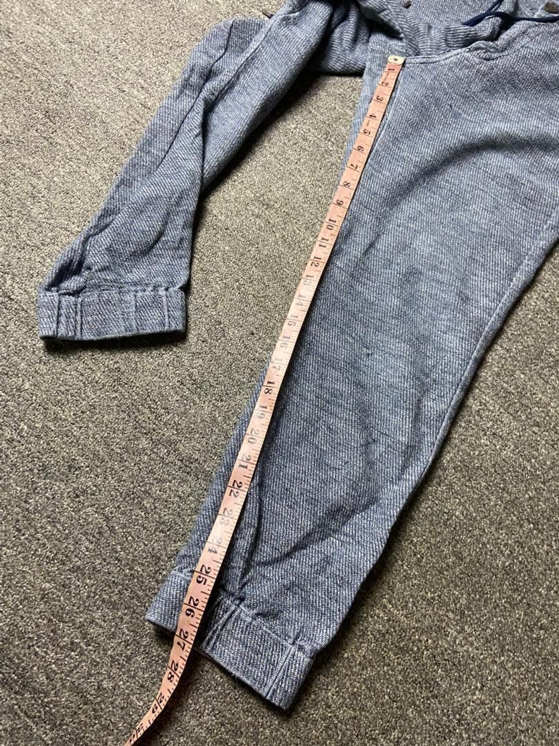 Japanese Brand The Blue Port Jogger Pants with Drawstrings (174) Size US 32 / EU 48 - 5 Thumbnail