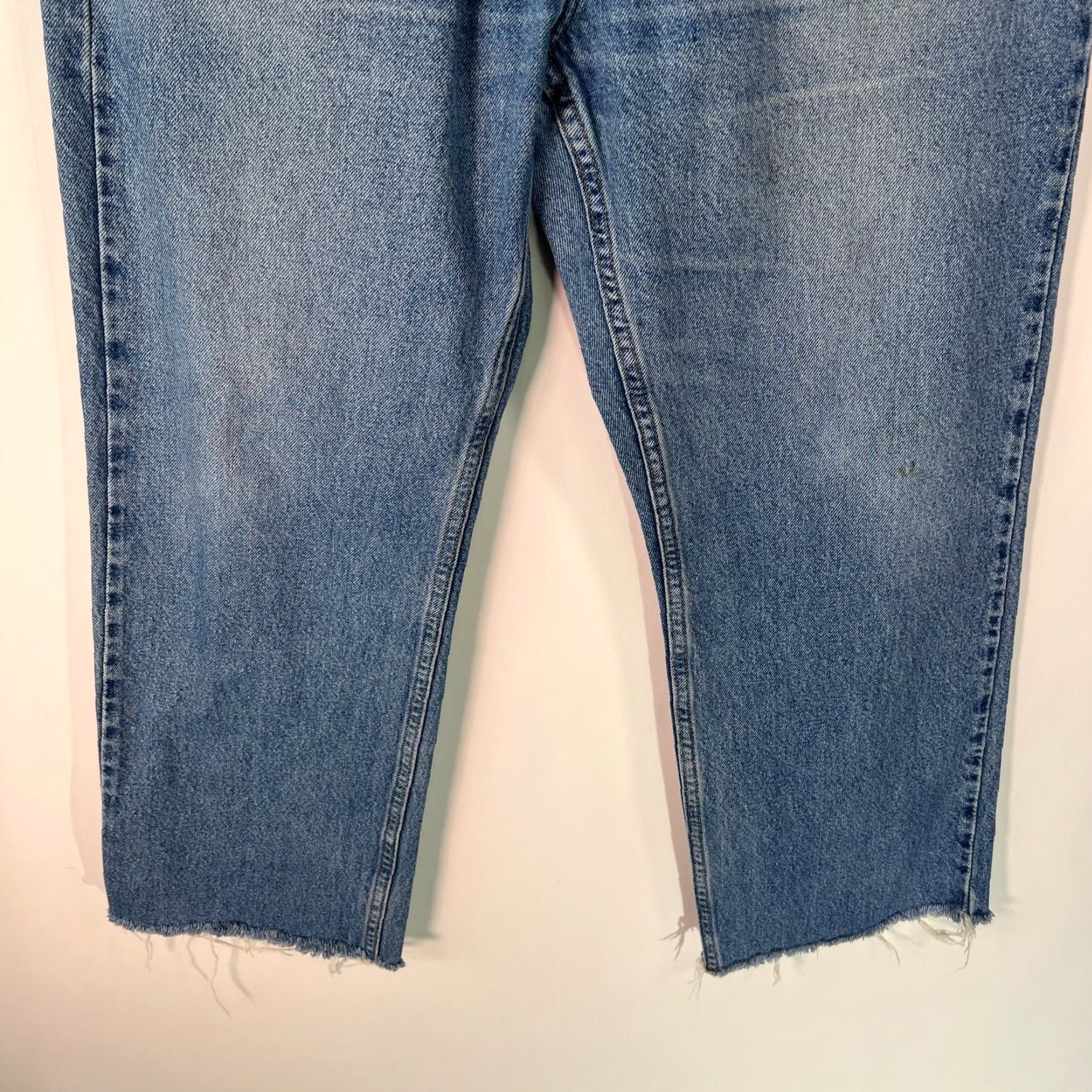 Denime Sonoma Life + Style Mens Stretch Medium Wash Casual Blue Denim Jeans Size 36X32 Jeans Men's Regular Blue 5-Pocket Design Baggy Size US 34 / EU 50 - 5 Thumbnail