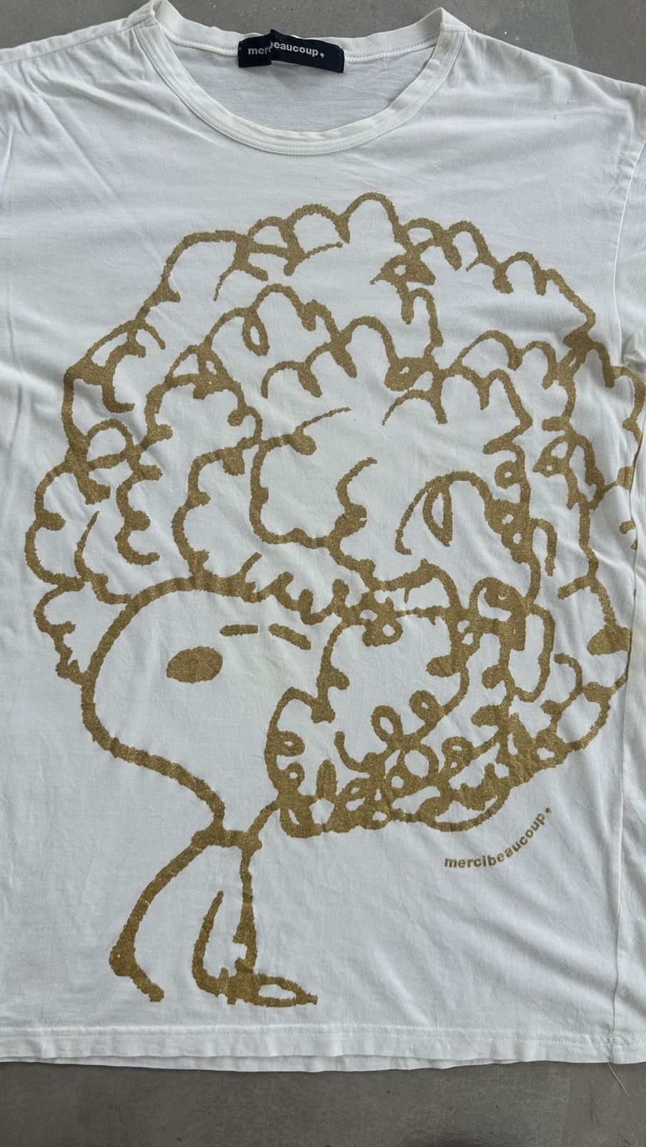 Japanese Brand × mercibeaucoup VINTAGE MERCIBEAUCOUP SNOOPY TEE Size US M / EU 48-50 / 2 - 2 Thumbnail