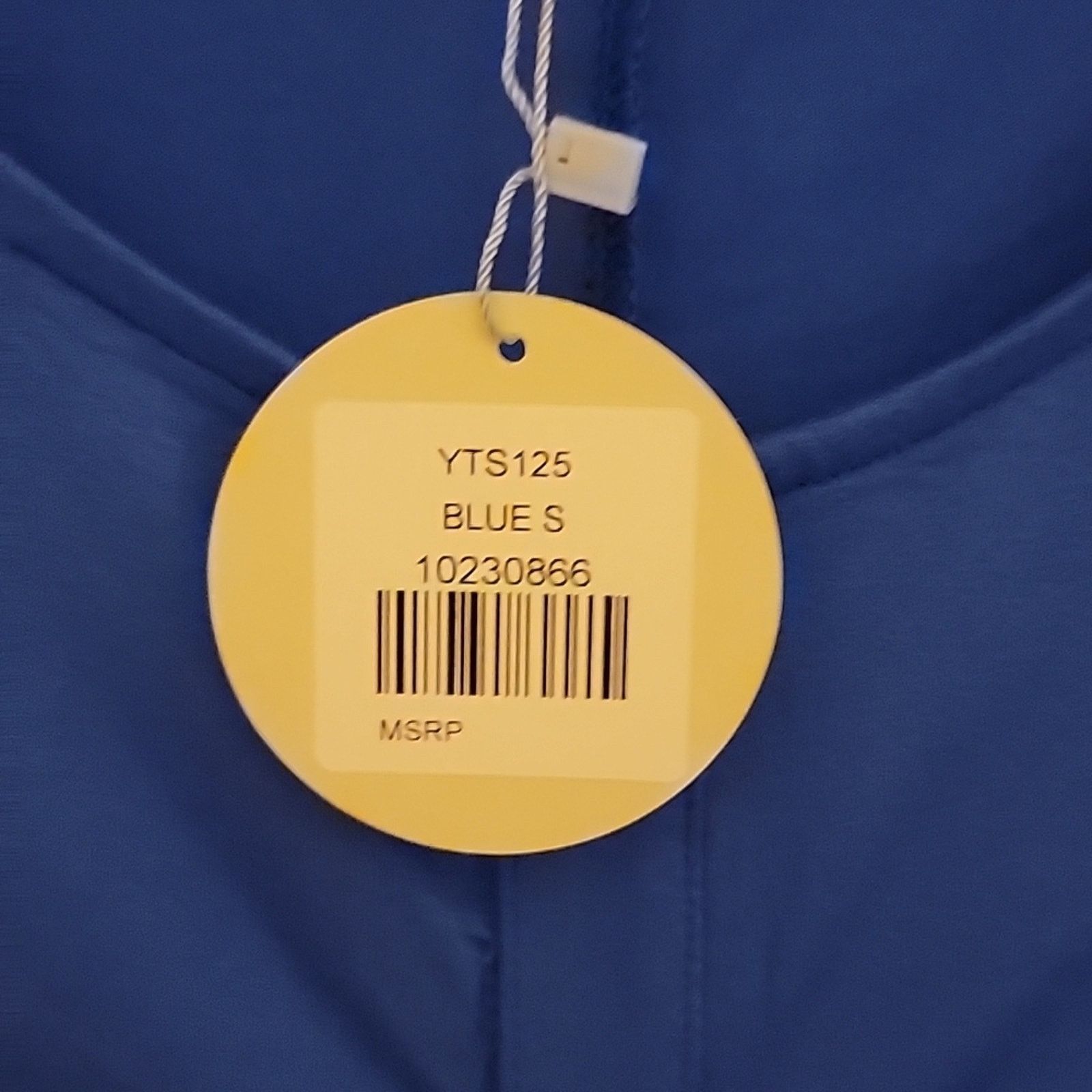 Other Blue Ruched High Low Blouse Size Small Size S / US 4 / IT 40 - 3 Thumbnail