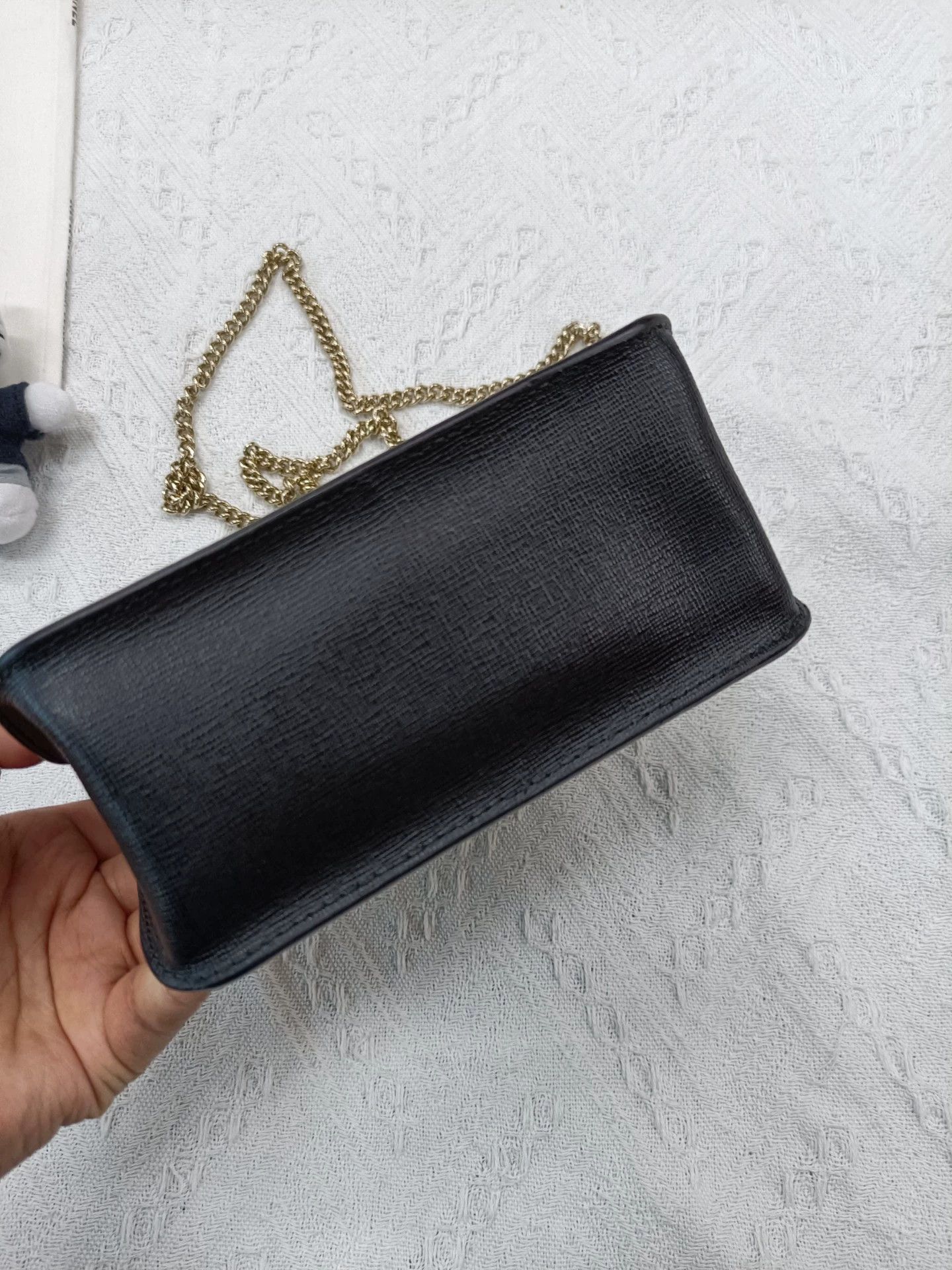 Furla Furla Black Gold Chain Crossbody/Shoulder Bag Size ONE SIZE - 3 Thumbnail