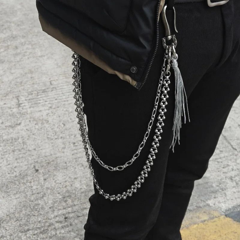 Japanese Brand × Jewelry Punk Buckle Stainless Steel Pants Chain Size ONE SIZE - 5 Thumbnail