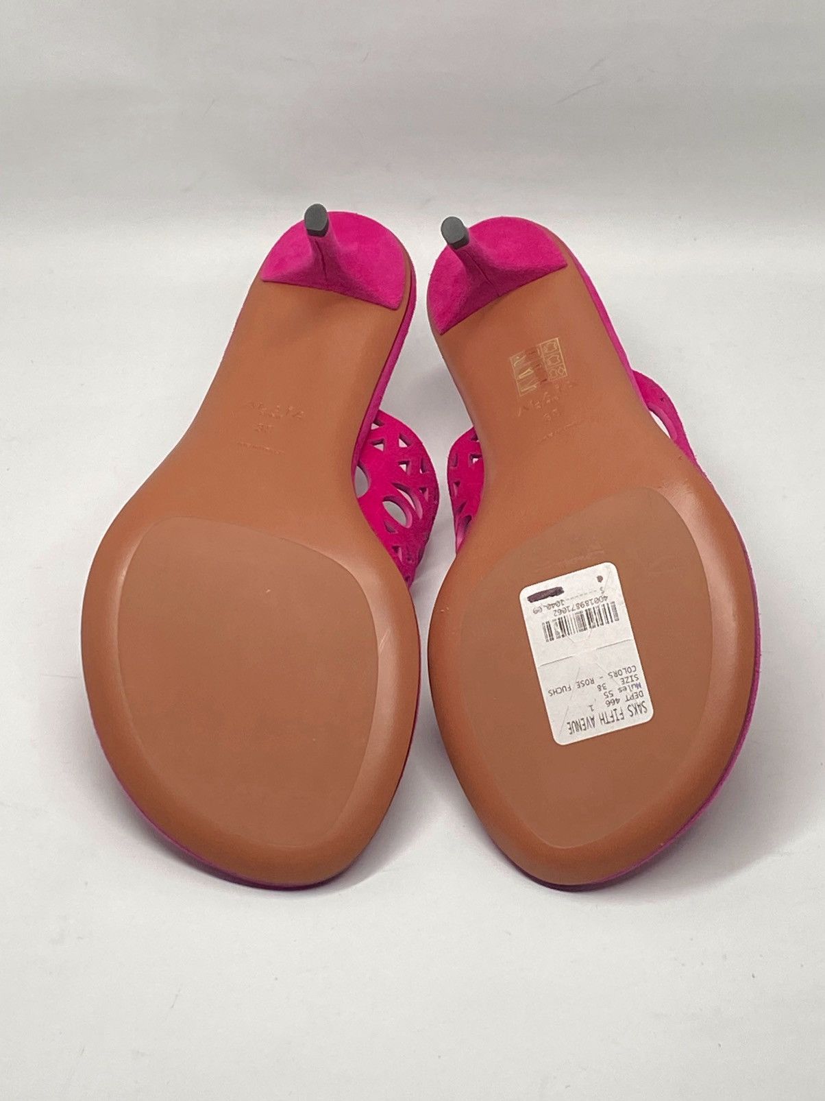 Alaia Alaia 55MM Perforated Leather Mules size 38 Size US 8 / IT 38 - 11 Thumbnail