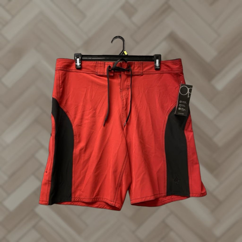 Swims OP Flex 4 Way Stretch Board Swim Surf Cargo Pocket Black Trunks/Shorts 38 Size US 38 / EU 54 - 1 Thumbnail