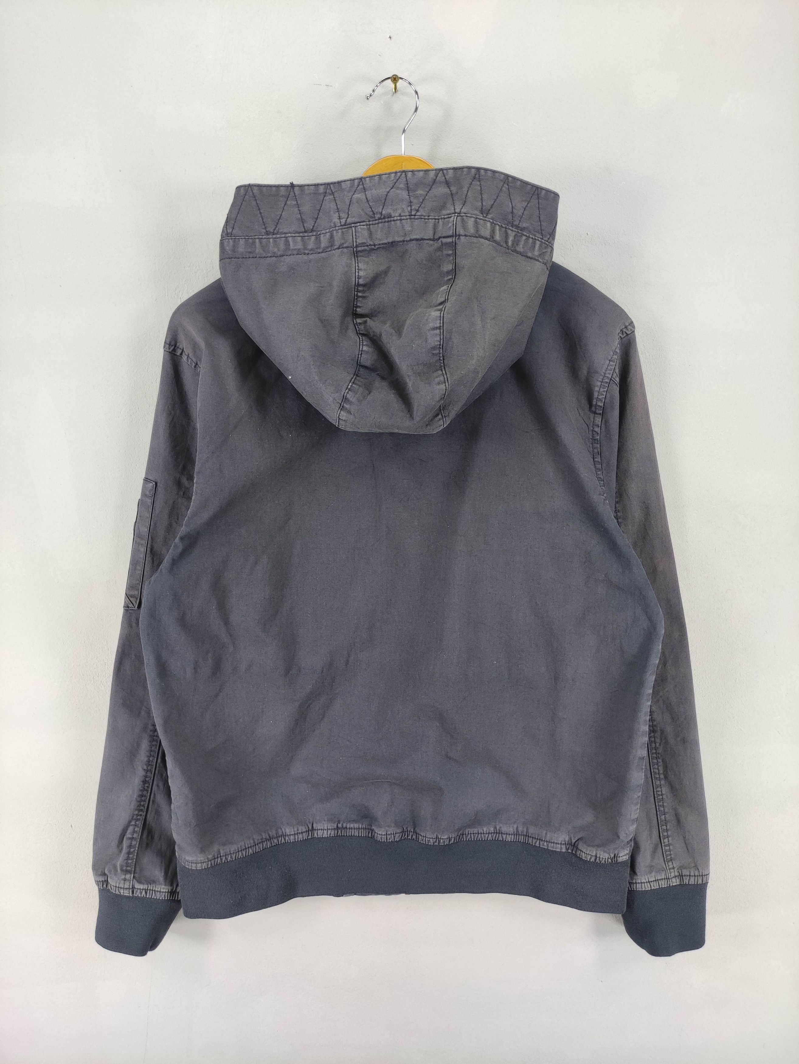 Japanese Brand Vintage Oilcake Bomber Style Jacket Hoodie Zipper Size US XL / EU 56 / 4 - 10 Thumbnail