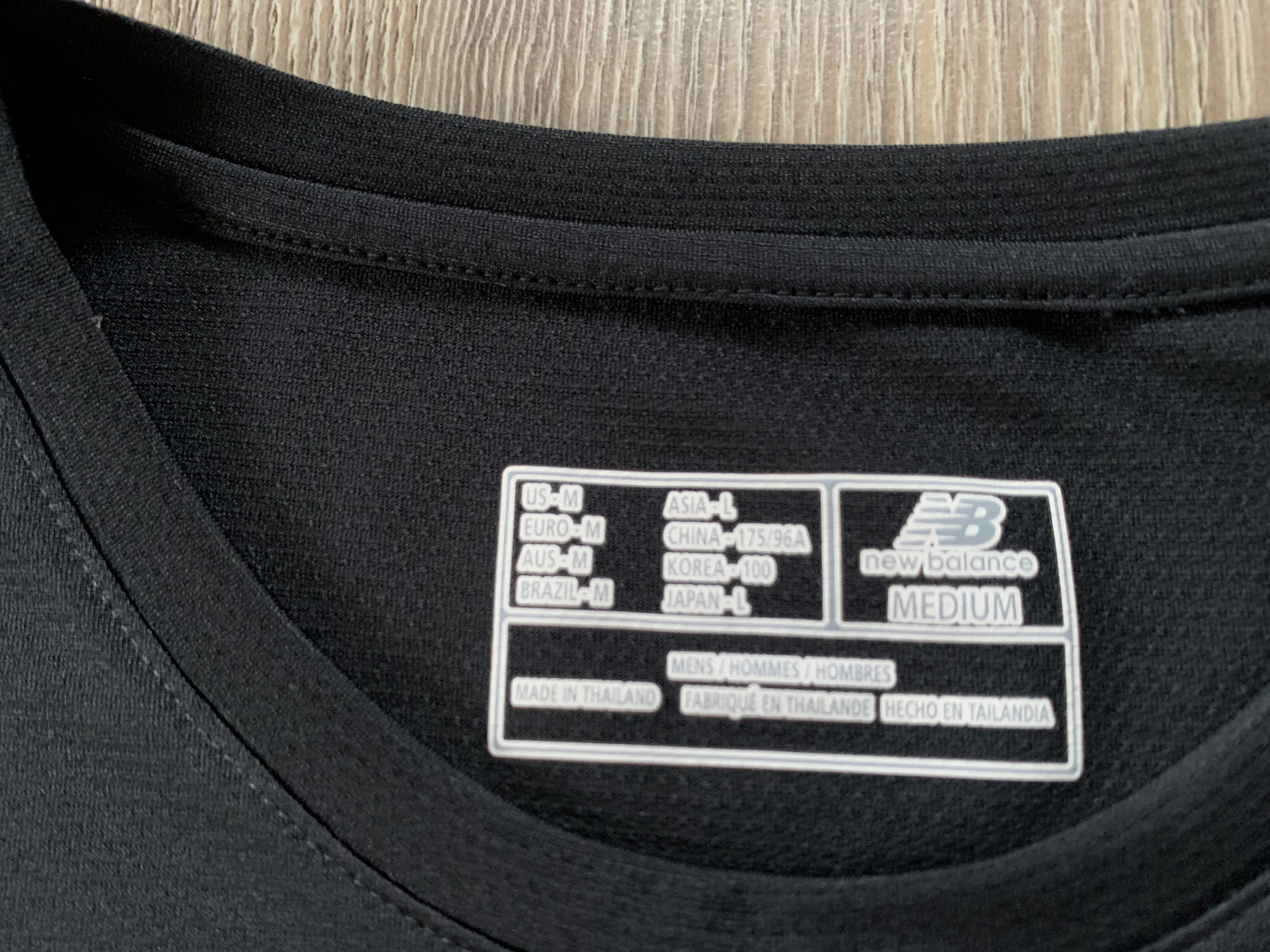 Japanese Brand × New Balance New Balance Reflective Black Training Running T Shirt Size US M / EU 48-50 / 2 - 7 Thumbnail