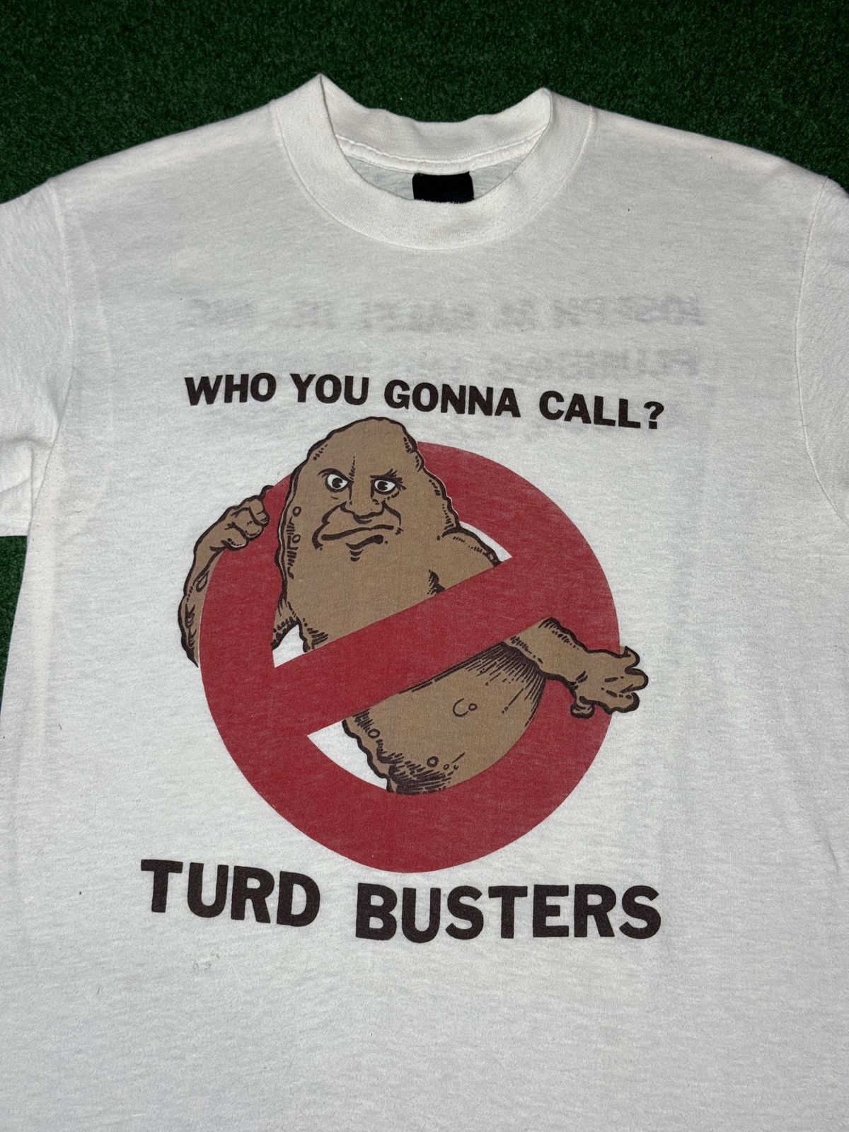 Vintage Vintage 80s Turd Busters Ghostbusters Spoof Large T Shirt Size US L / EU 52-54 / 3 - 2 Thumbnail