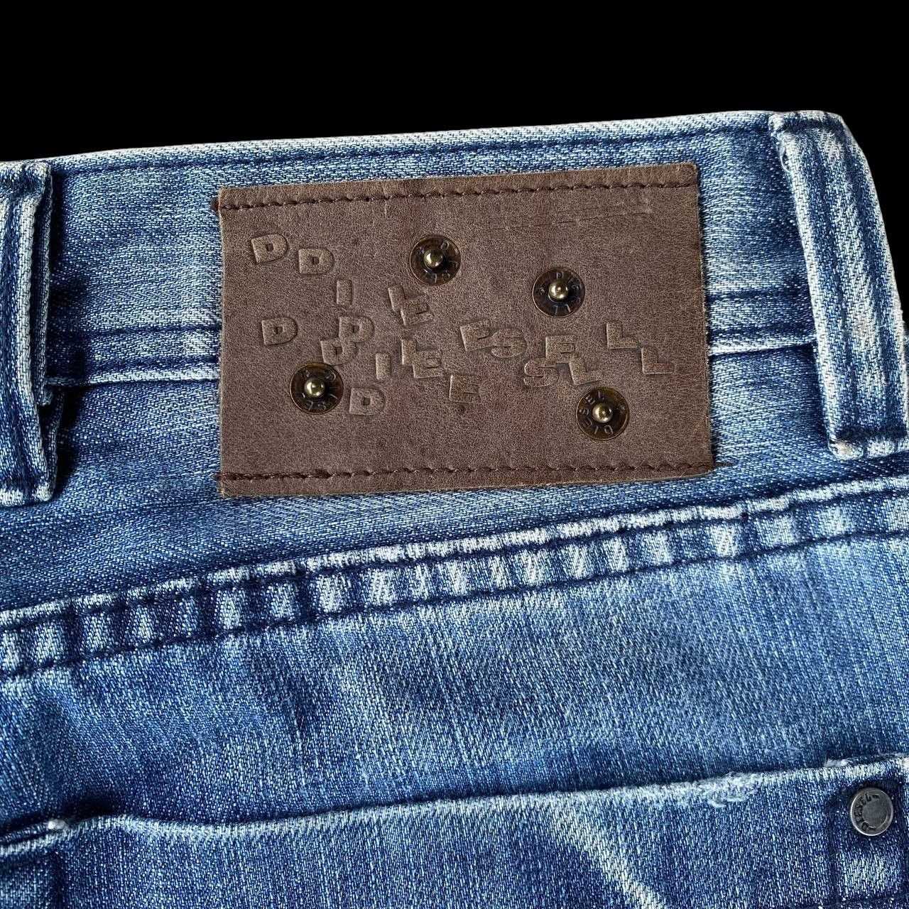 Diesel DIESEL THANAZ 008TS WASH DISTRESSED DENIM ITALY Size US 29 - 12 Thumbnail