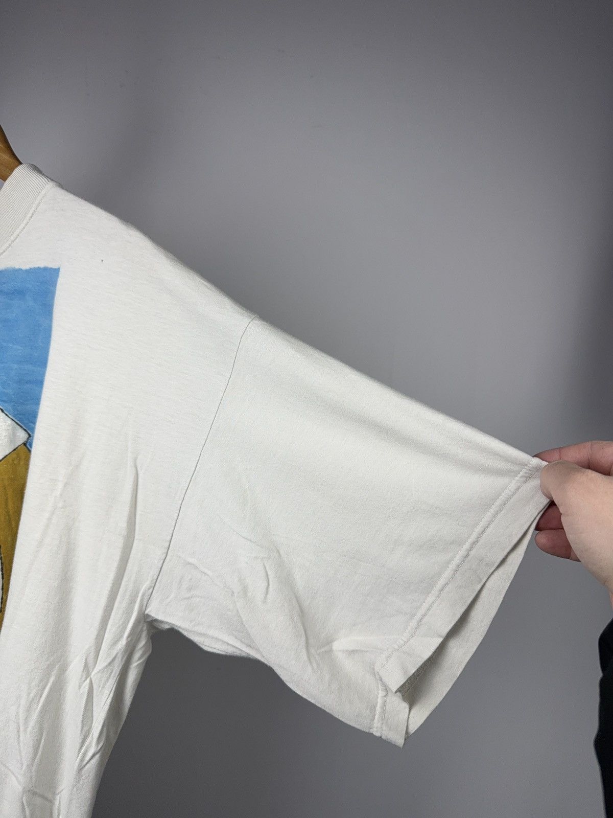 Vintage Retro 1993 Hand Painted Art T-Shirt Naive Outsider Graphic Size US L / EU 52-54 / 3 - 10 Thumbnail