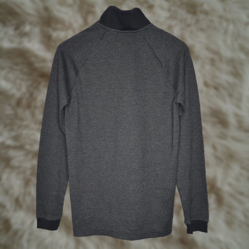 Under Armour Under Armour 1/4 Zip Pullover Mock Neck Sweatshirt Small Gray Long Sleeve Activewear Unisex Adults Regular Fit Size US S / EU 44-46 / 1 - 1 Thumbnail