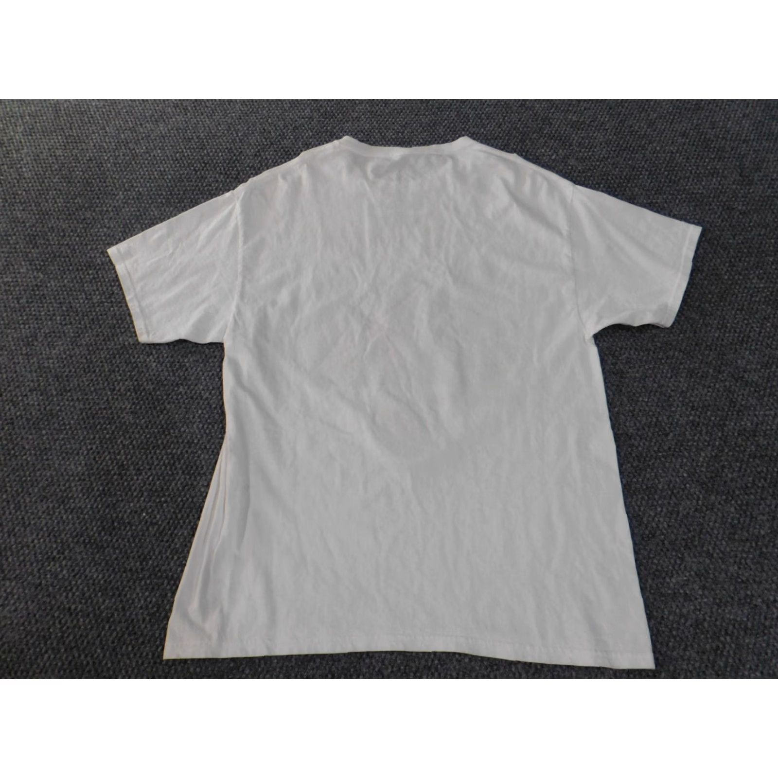 Disney Disney Mickey Mouse Shirt Men Large White Crew Neck Short Sleeve Cotton Knit Logo Classic - Men's T-Shirt Size US L / EU 52-54 / 3 - 6 Thumbnail