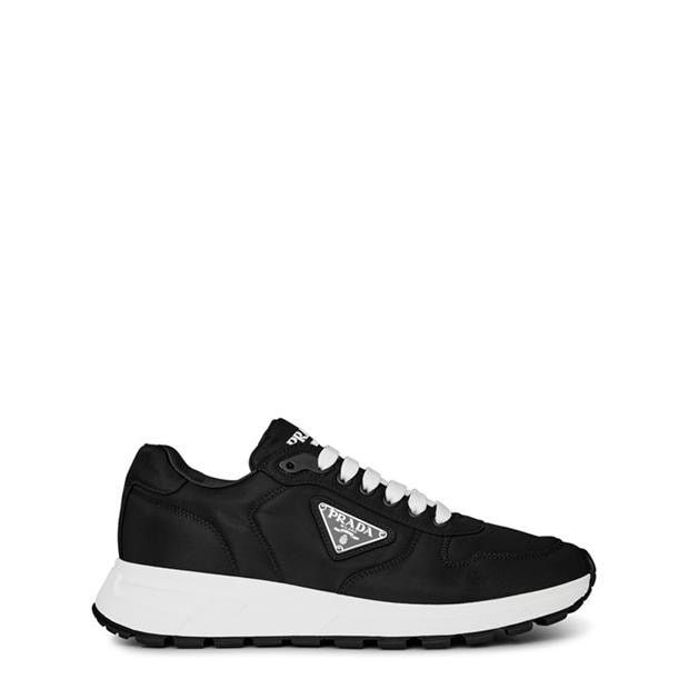 Men'S Triangle Logo Re-Nylon Trainers