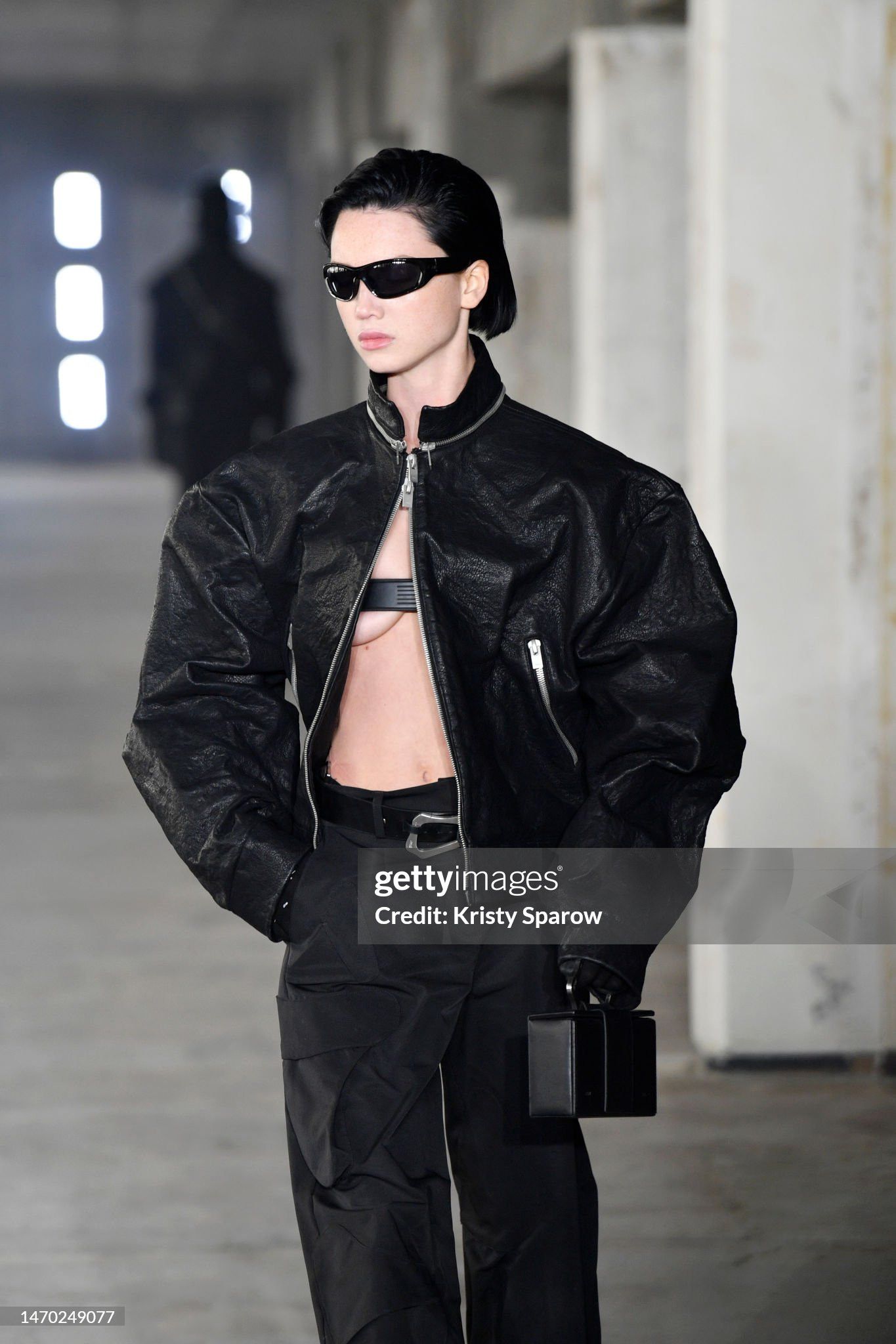 Heliot Emil HELIOT EMIL AW23 Stiff Leather Jacket Black Size XS / US 0-2 / IT 36-38 - 12 Thumbnail