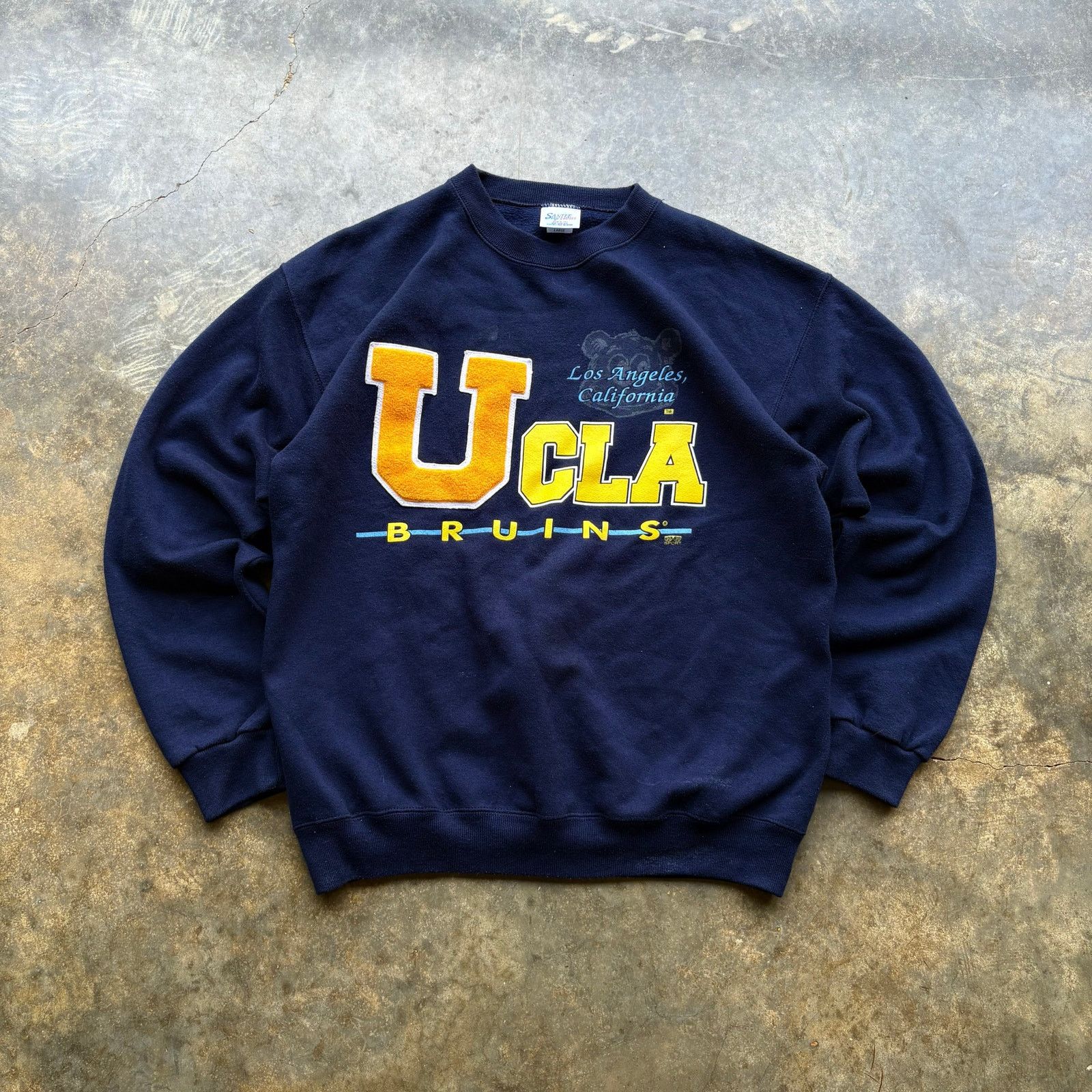 Vintage Crazy Vintage UCLA Bruins Boxy Sweatshirt Size US L / EU 52-54 / 3 - 1 Thumbnail