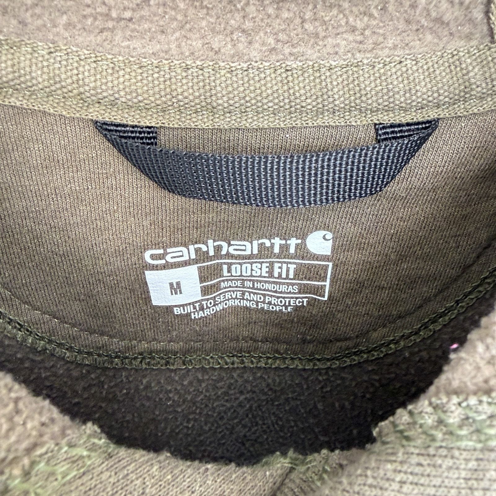 Carhartt Carhartt Midweight Hoodie Olive Green Sweatshirt Loose Fit H Size US M / EU 48-50 / 2 - 2 Thumbnail