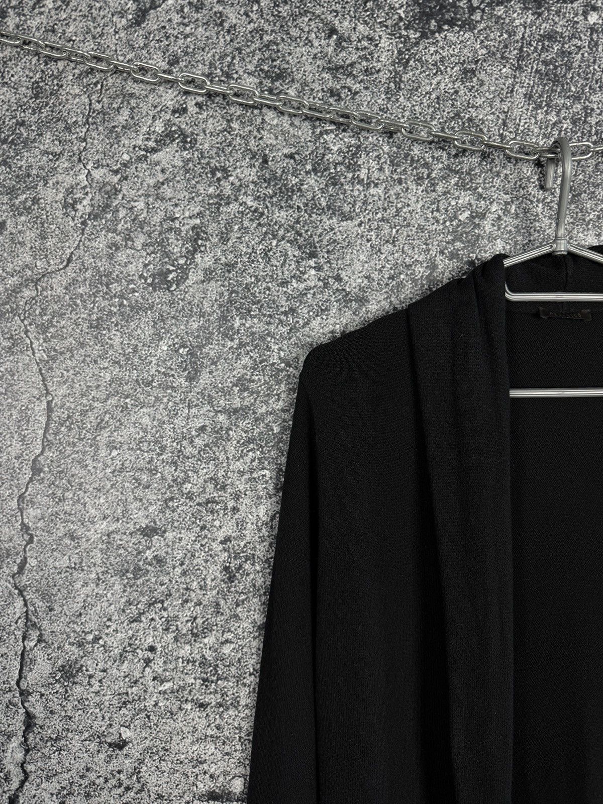 Peserico Peserico Black Open Front Cardigan Jacket Italy Size 44 Size M / US 6-8 / IT 42-44 - 3 Thumbnail