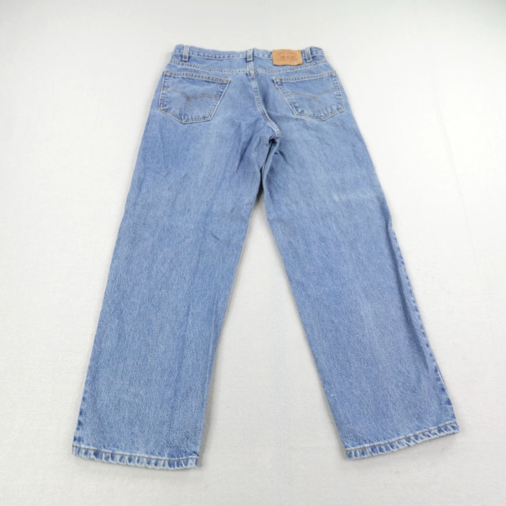 Levi's VINTAGE Levi's Jeans Mens 34x30 Blue Denim 560 Relaxed Straight Baggy Y2K Jeans Mens Size US 34 / EU 50 - 4 Thumbnail