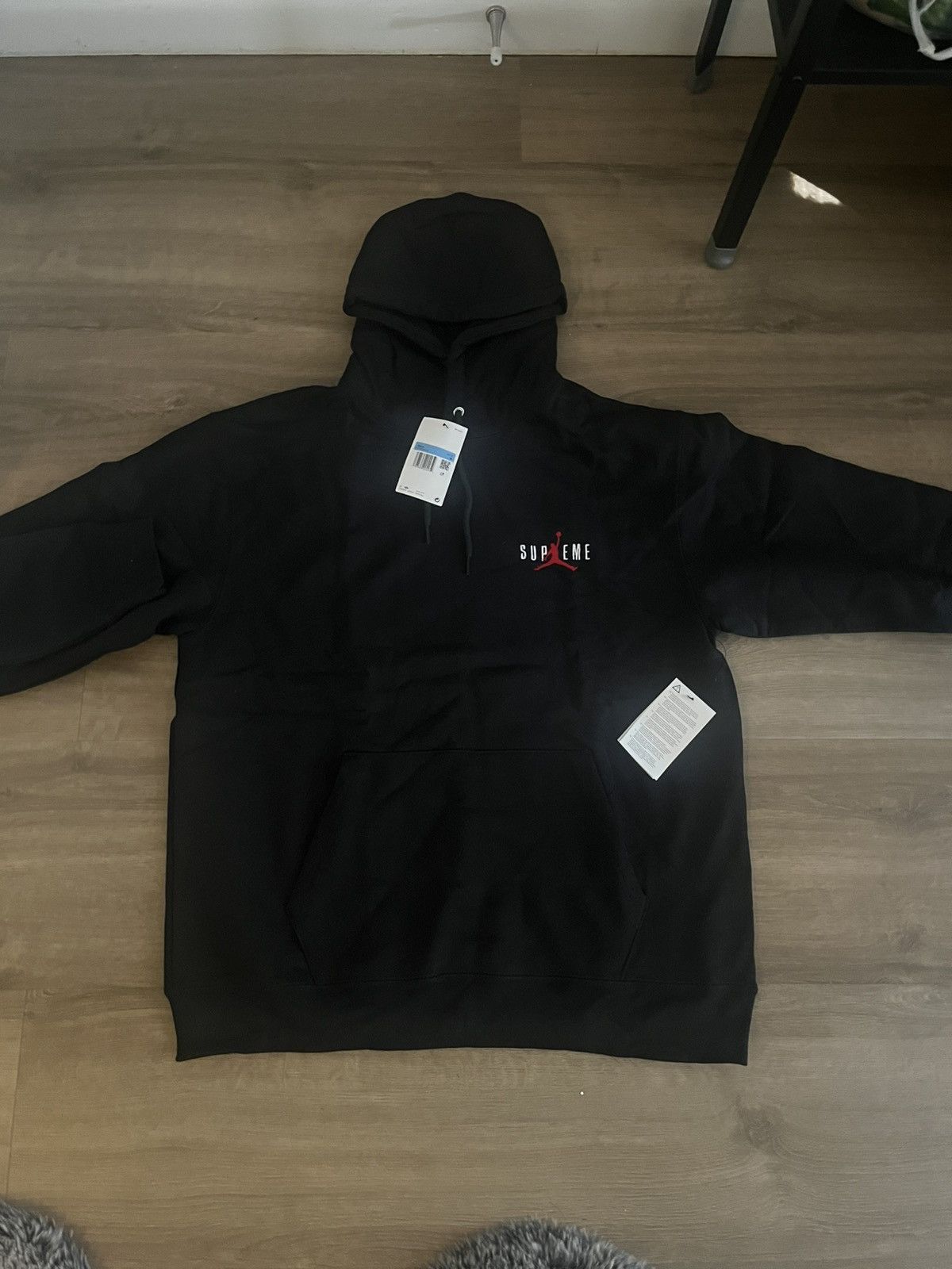 Jordan Brand × Supreme Supreme X Jordan Hoodie FW24 Size US M / EU 48-50 / 2 - 2 Thumbnail