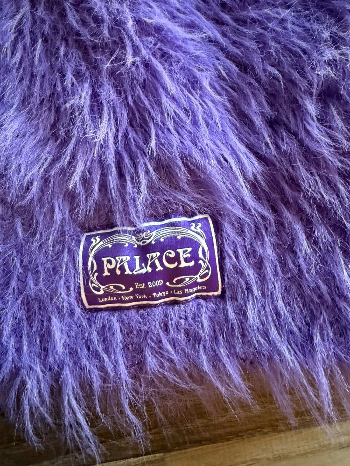 Palace Palace Yeti Cardigan Purple size Medium Size US M / EU 48-50 / 2 - 2 Thumbnail