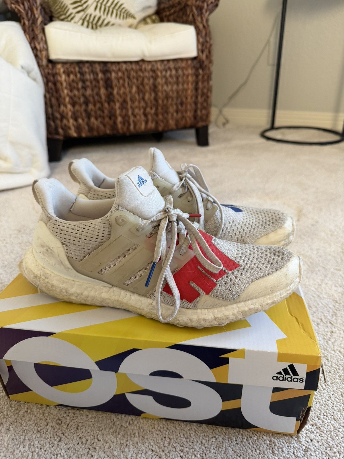Adidas × Undefeated Undefeated Adidas Ultraboost Size US 9.5 / EU 42-43 - 3 Thumbnail