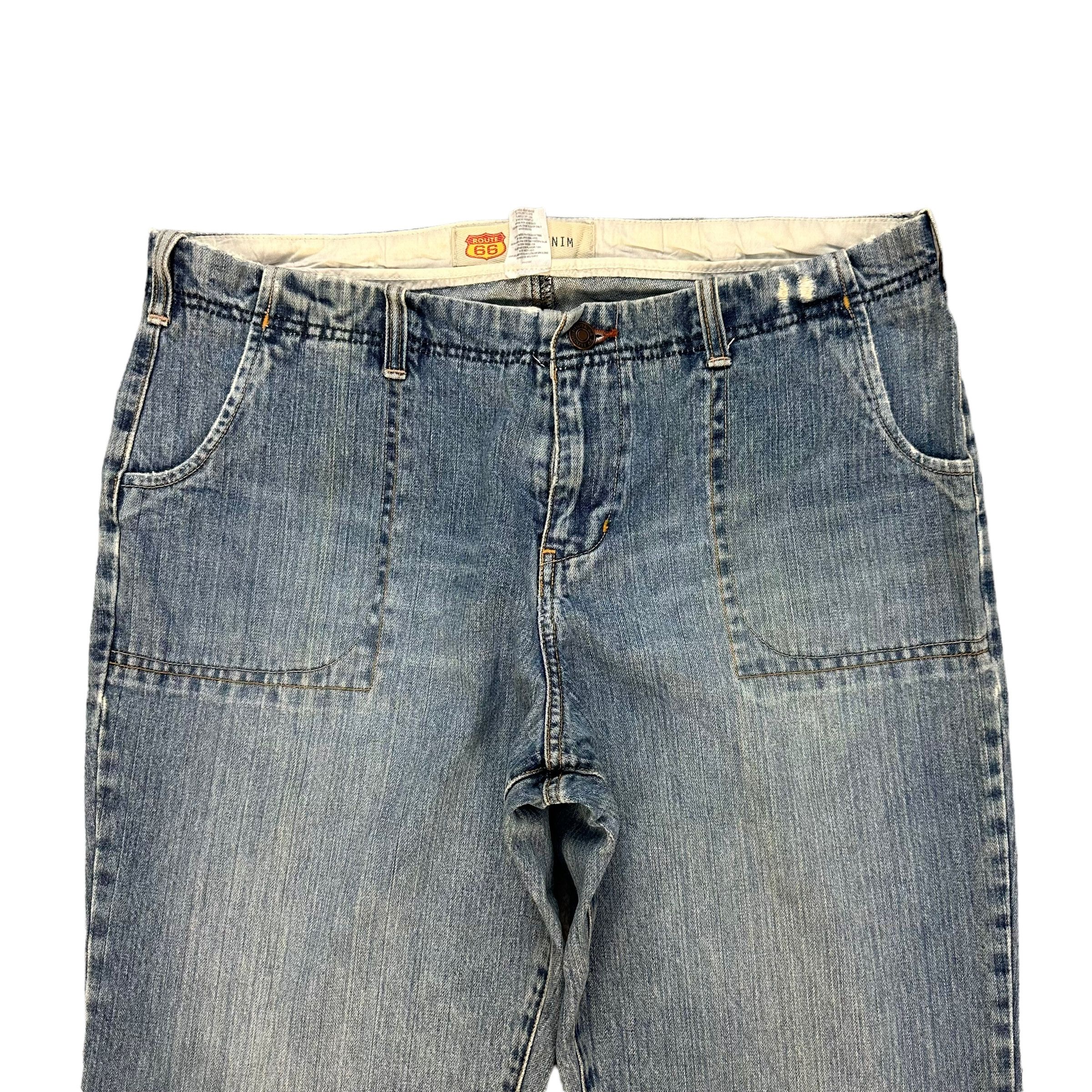 Route 66 ROUTE 66 DENIM LOOSE FIT JEANS #8850-031 Size 37" - 2 Thumbnail