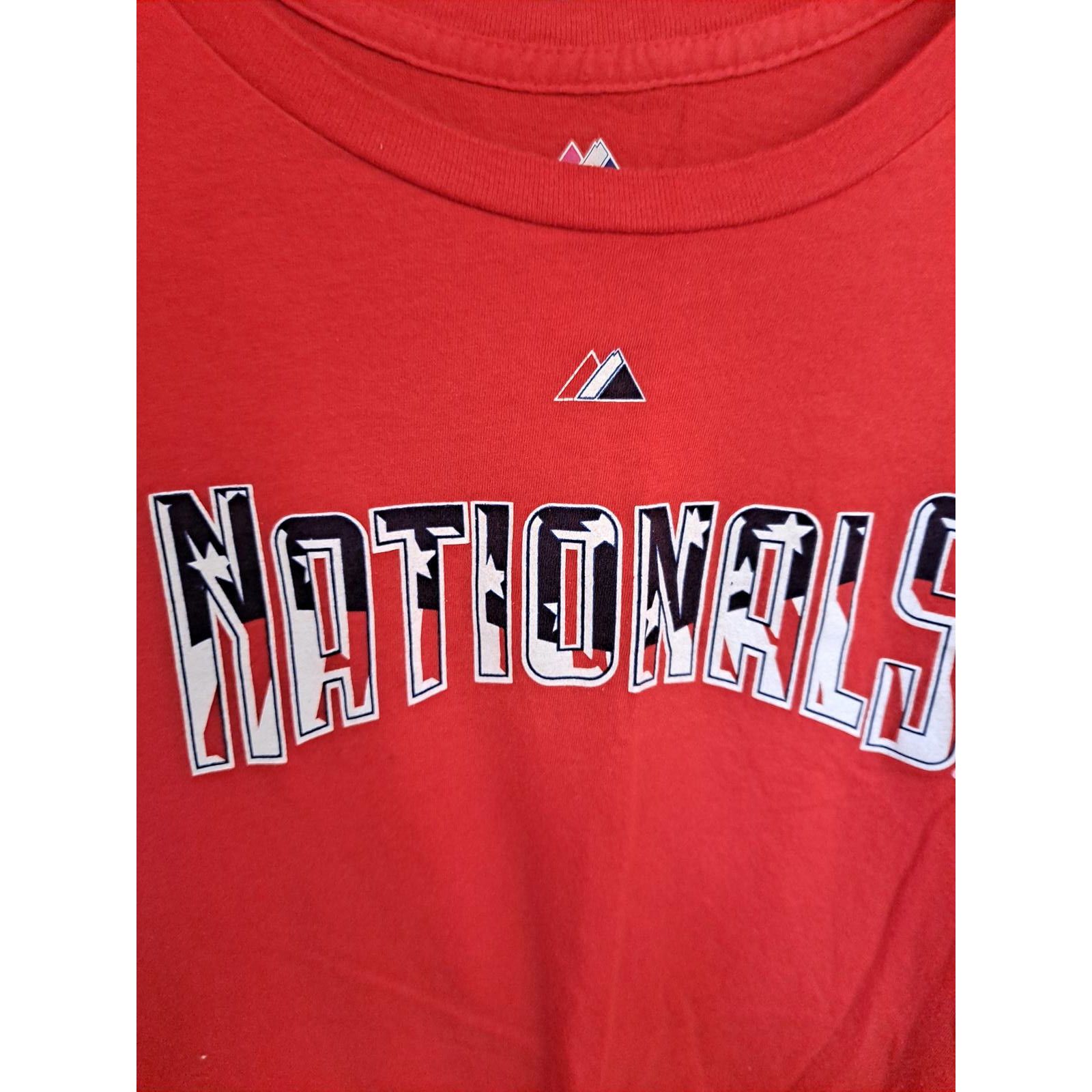 Majestic Majestic Nationals Zimmerman Number 11 Size XL Size ONE SIZE - 2 Thumbnail