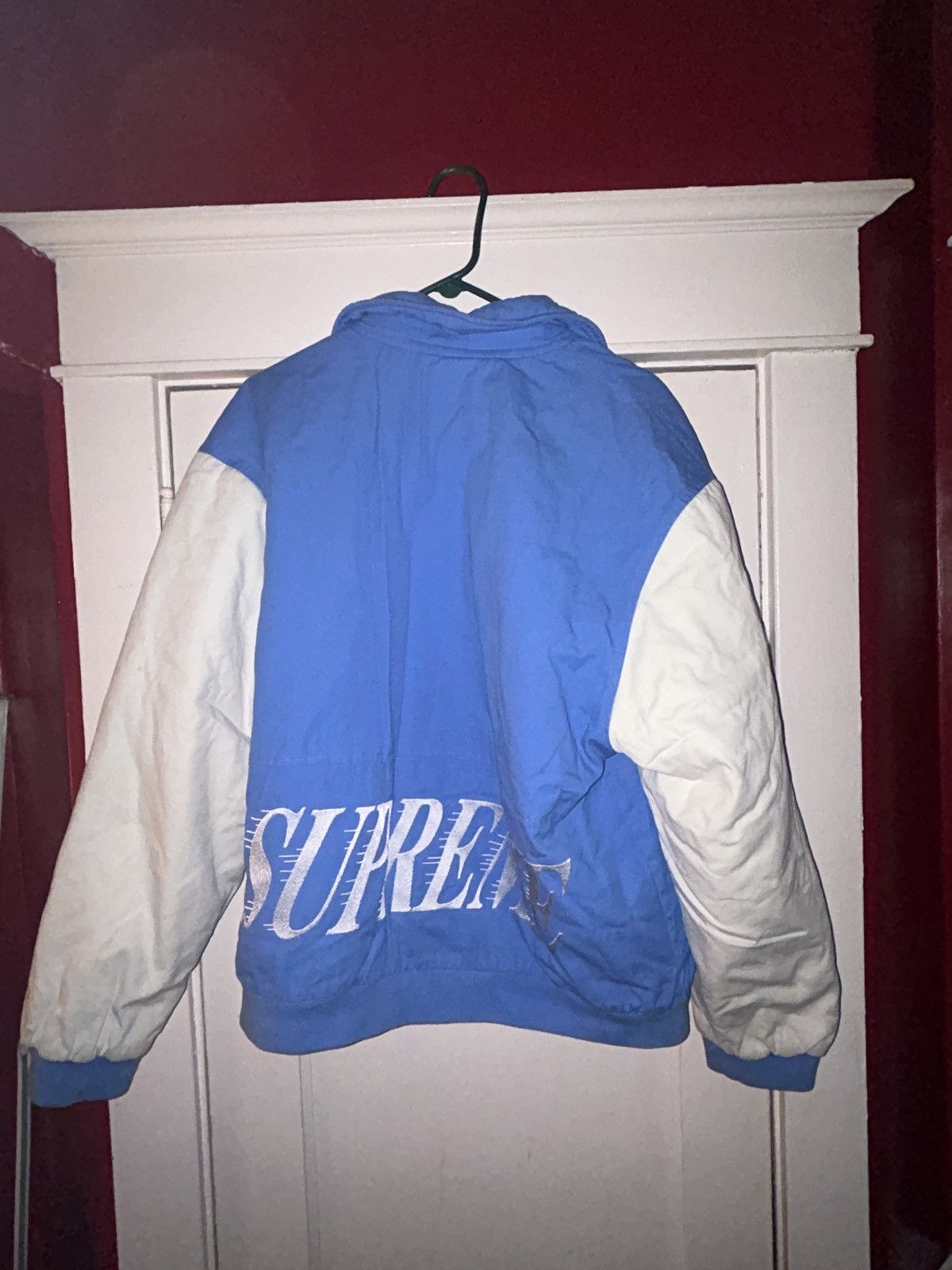 Supreme Twill Varsity Jacket