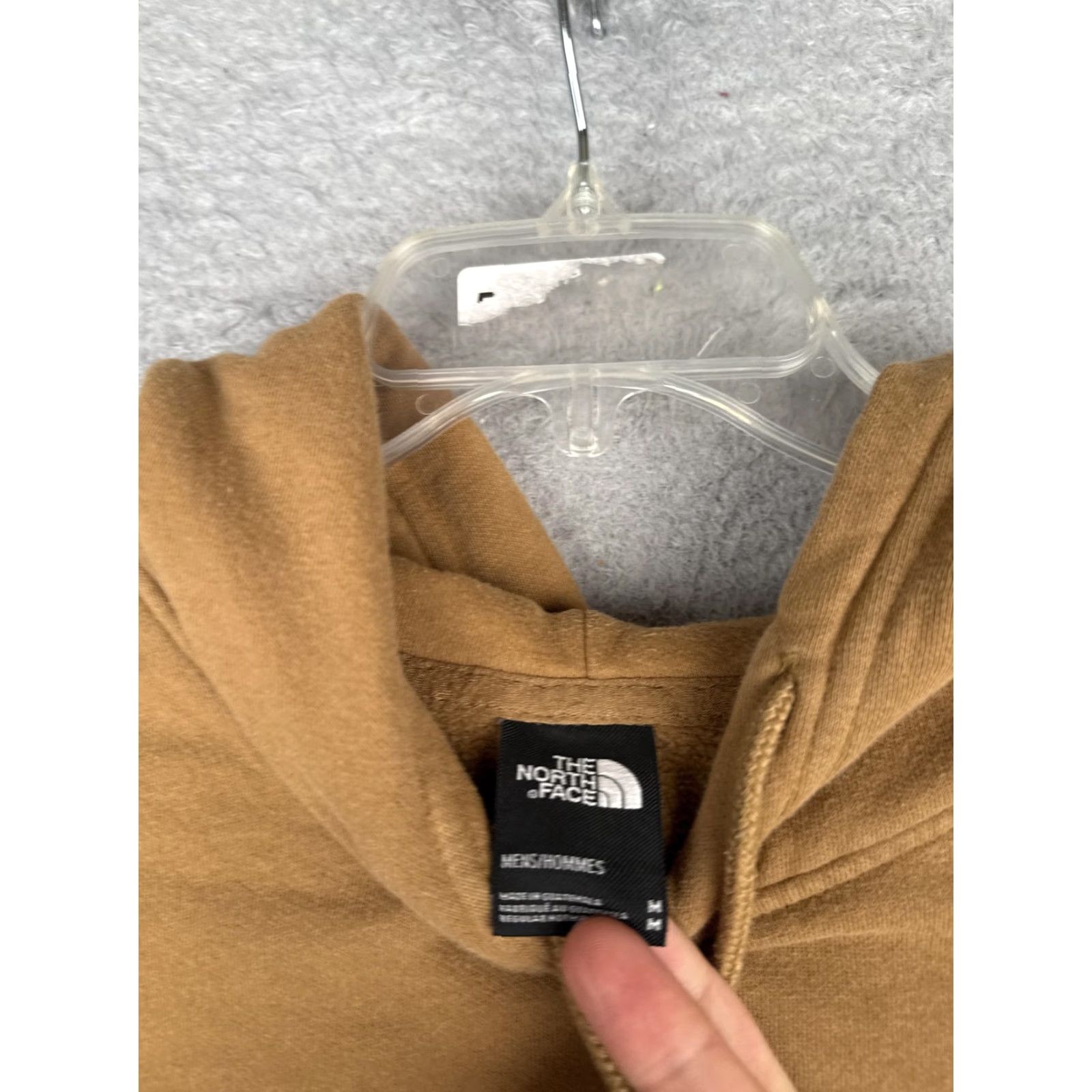 The North Face The North Face Hoodie Mens Medium Brown Box Logo Never Stop Exploring Jersey Knit Hooded Pullover with Pockets Graphic Print Size US M / EU 48-50 / 2 - 7 Thumbnail