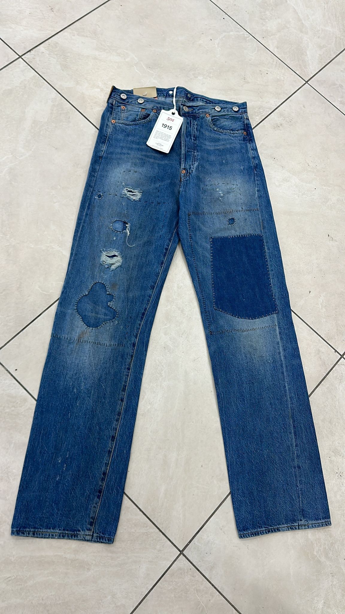 Levi's Vintage Clothing LVC Levi's Vintage Clothing 1915 501XX BigE Selvedge Jeans Size US 28 / EU 44 - 2 Thumbnail