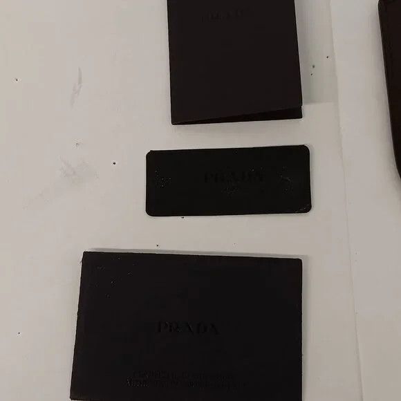 Prada Prada Men's Card Holder - Brown Size ONE SIZE - 14 Thumbnail