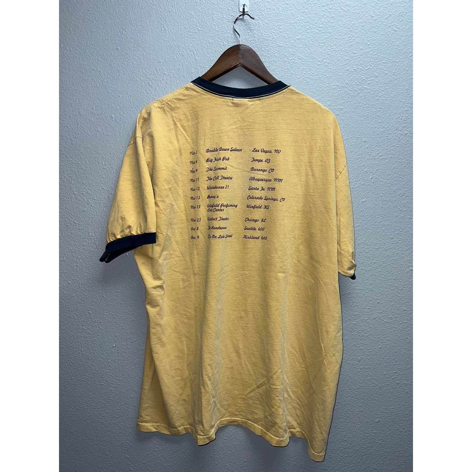 Vintage Dope Smoothie Band Shirt Whirled Tour Ringer Tour Tee XL Size US XL / EU 56 / 4 - 7 Thumbnail