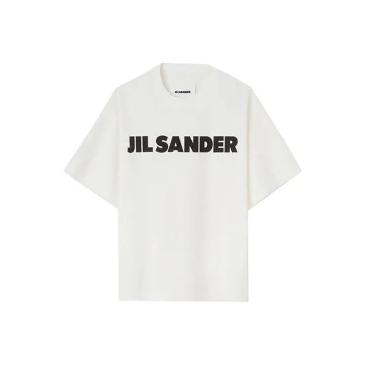 Jil Sander JIL SANDER Logo Print Short Sleeve T-Shirt 0079 Size S / US 4 / IT 40 - 1 Thumbnail