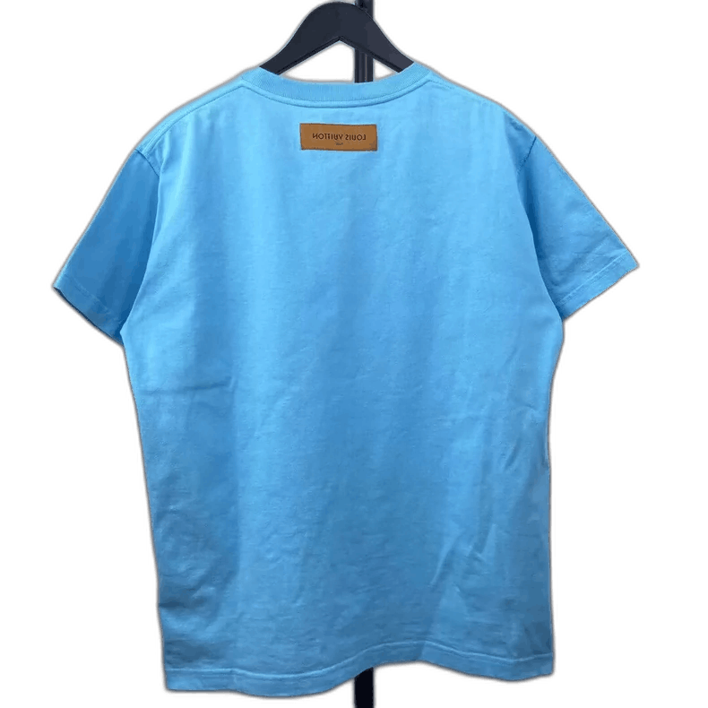 Louis Vuitton Louis Vuitton Blue Short Sleeve T-Shirt Size US S / EU 44-46 / 1 - 1 Thumbnail