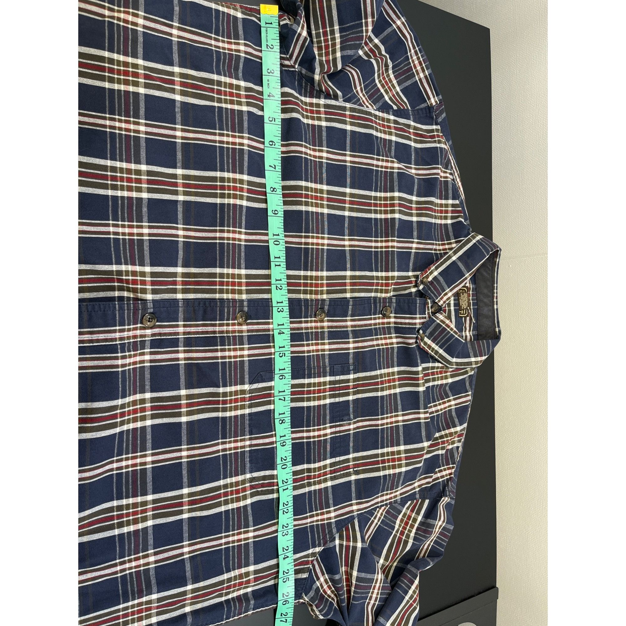 Other C.E. Schmidt Workwear Men's Blue Flannel Shirt/Button Up Sz Size US XL / EU 56 / 4 - 7 Thumbnail