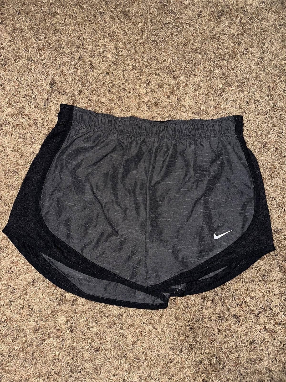 Designer Nike Women`s Dry Heather Tempo Running Shorts Size 32" / US 10 / IT 46 - 1 Thumbnail