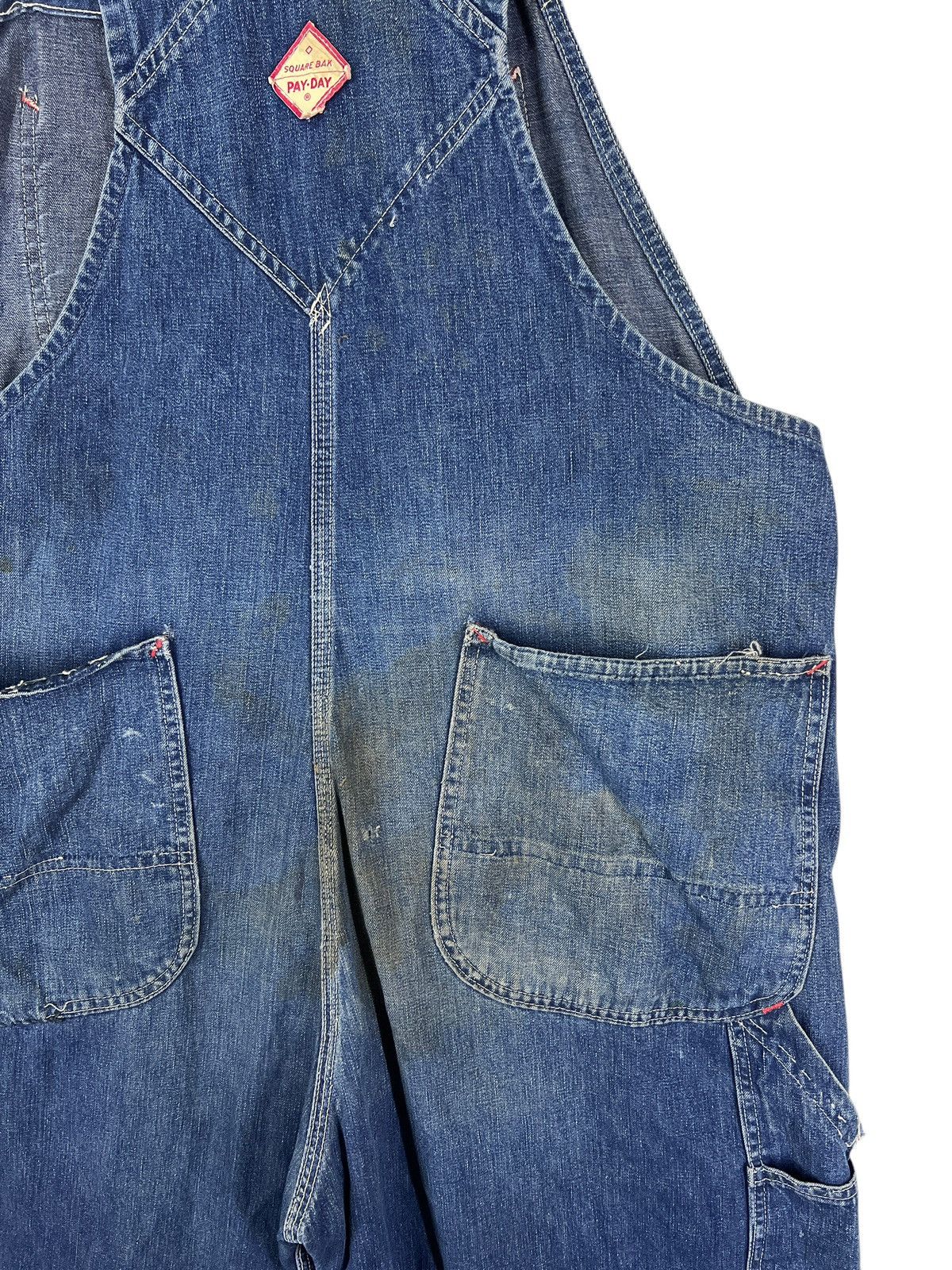 JCPenney × Vintage 50s Vintage PayDay Penney's Union Made sanforized Overalls Size US 34 / EU 50 - 19 Thumbnail
