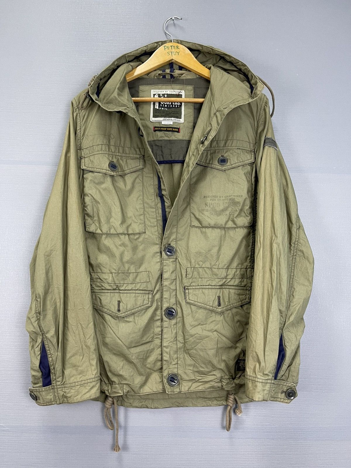 Surplus Research Vintage Surplus Seminary Parka Size US XL / EU 56 / 4 - 13 Thumbnail