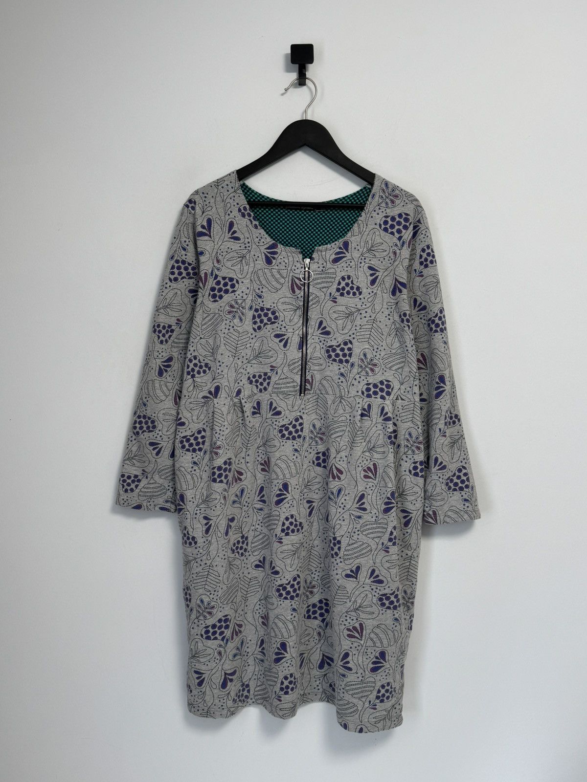 Gudrun Sjoden Gudrun Sjoden Dress Half Zip Front Long sleeve Patterned Size XL / US 12-14 / IT 48-50 - 1 Thumbnail