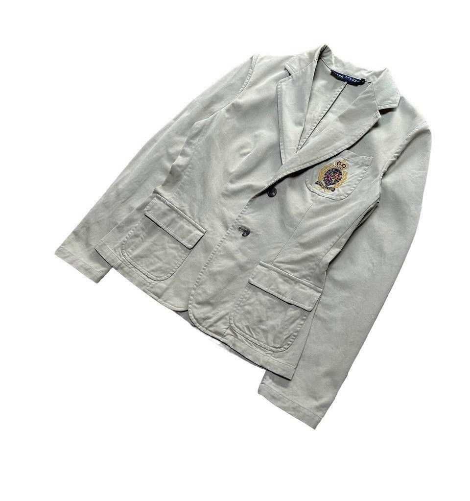 Ralph Lauren × Vintage Ralph Lauren Two Button Blazer Size US S / EU 44-46 / 1 - 7 Thumbnail