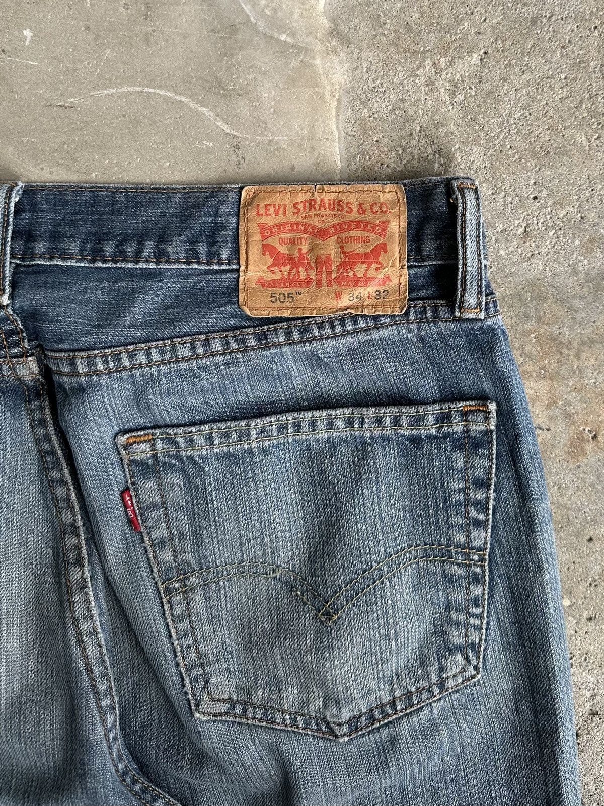 Levi's × Vintage Vintage Levi’s 505 34x32 Size US 34 / EU 50 - 5 Thumbnail