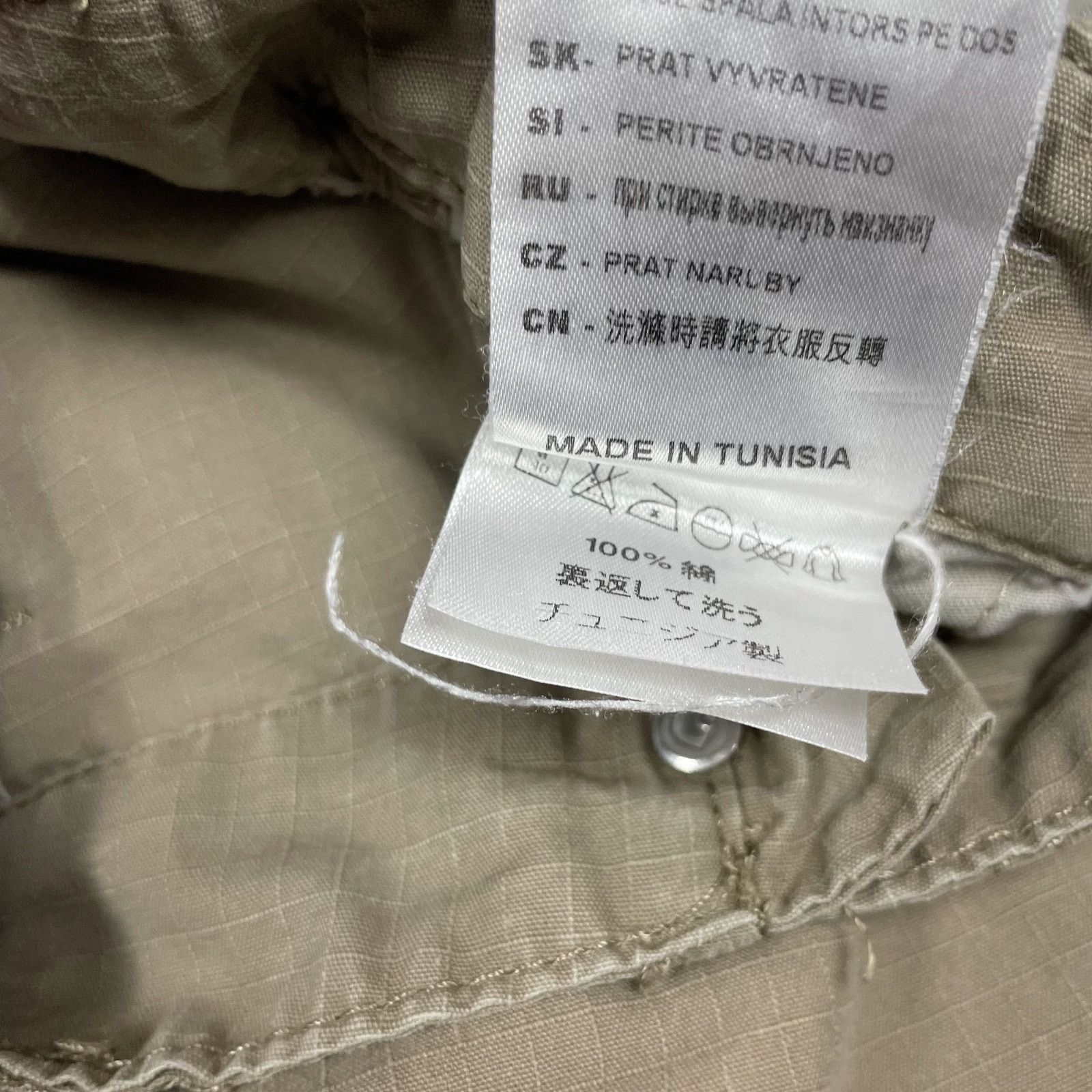 Carhartt × Vintage Carhartt Men's beige Cotton Logo Zip Fly Cargo Pants 27 x 30 Size US 27 - 12 Thumbnail