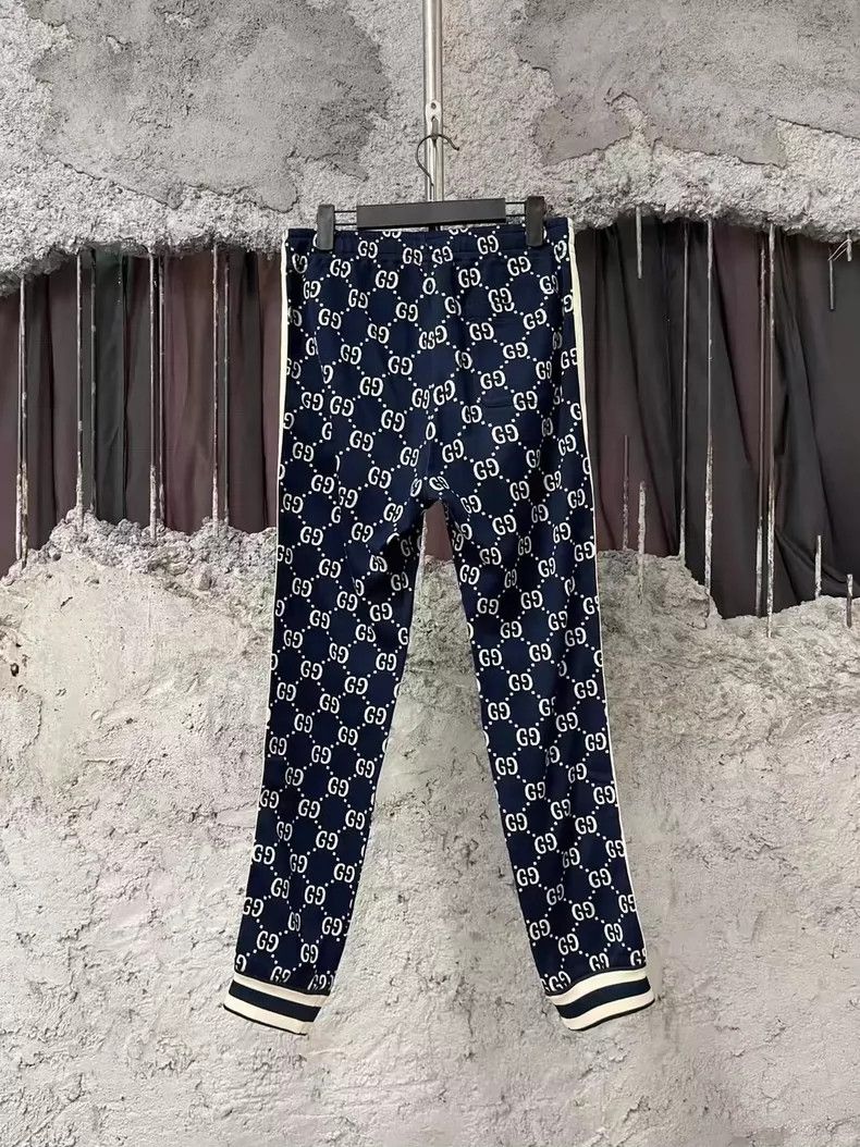 Gucci Gucci SizeS Full logo trousers Size US 27 - 2 Thumbnail