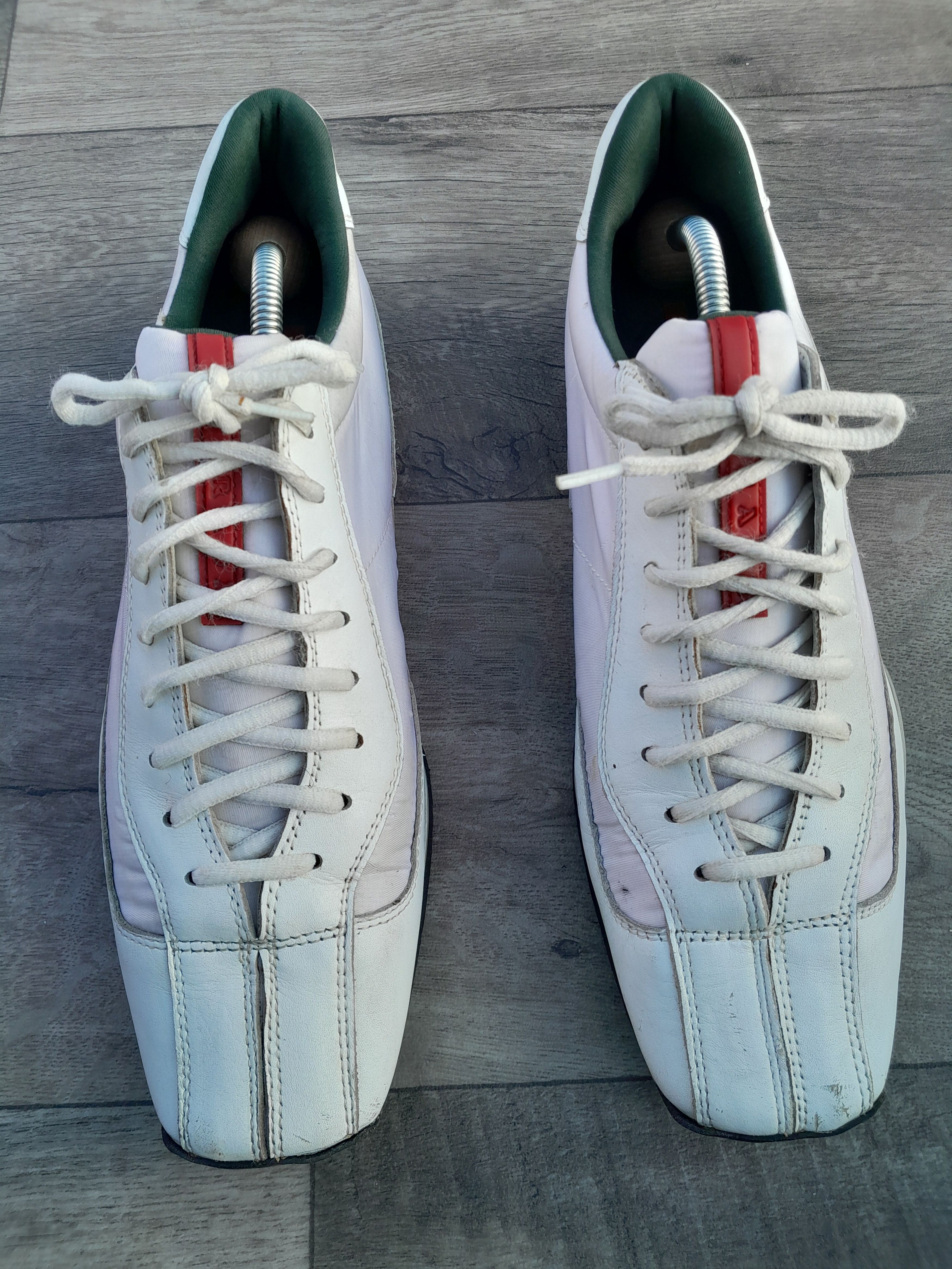 Prada PRADA Sneaker LUX ITALY Made white Men Leather/Nylon Size US 9 / EU 42 - 1 Thumbnail