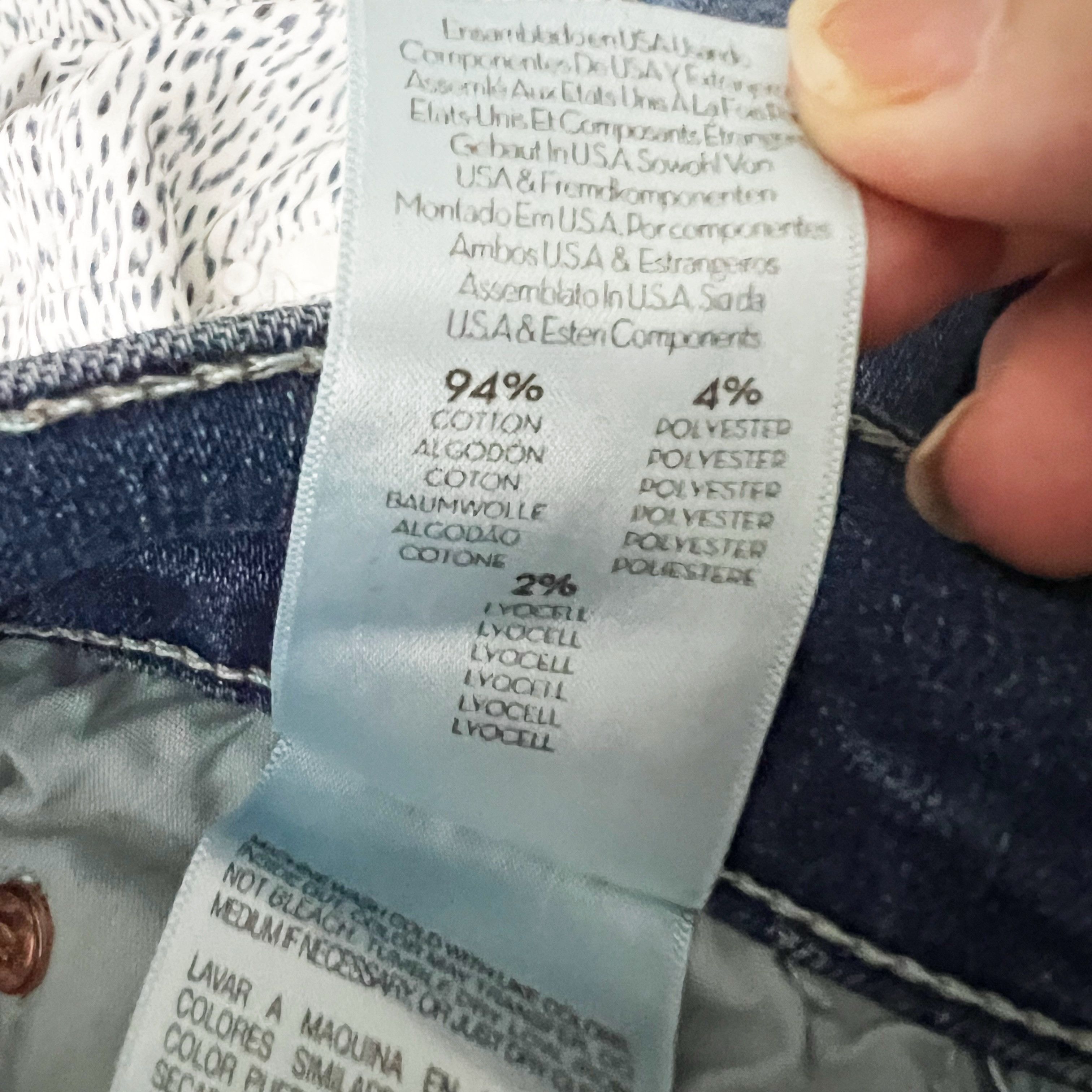 MOTHER Mother Denim The Insider Crop Step Fray Size 24" / US 00 / IT 34 - 3 Thumbnail