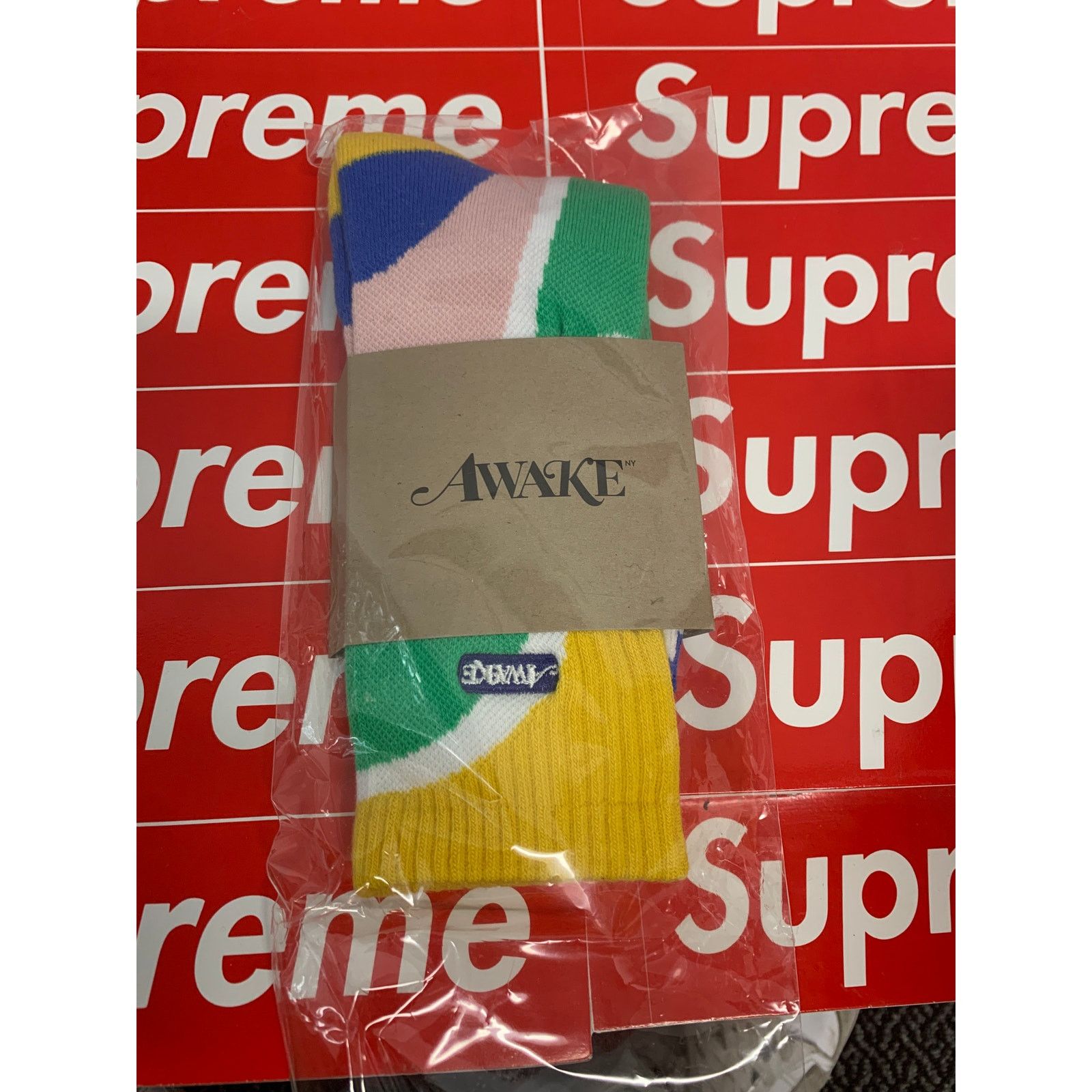 Awake NY AwakeNY Muliticolor Socks BRAND NEW SHIPS NOW Size ONE SIZE - 1 Thumbnail