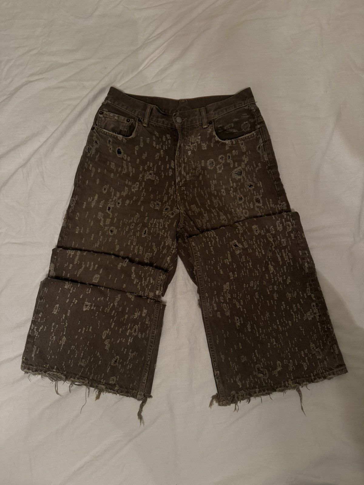 Acne Studios Acne Moth Cut Denim Size US 28 / EU 44 - 1 Thumbnail