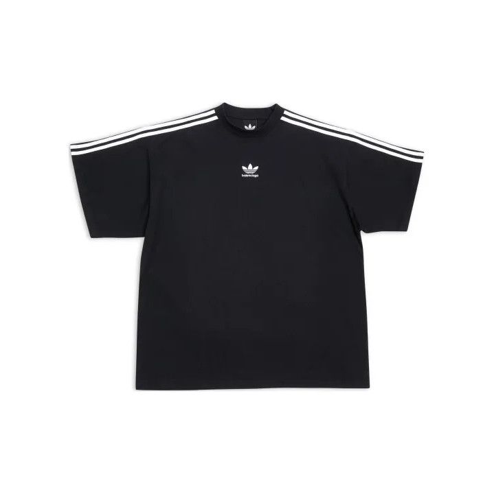 Balenciaga Balenciaga x adidas Originals Logo Short Sleeve T-Shirt Size US L / EU 52-54 / 3 - 1 Thumbnail