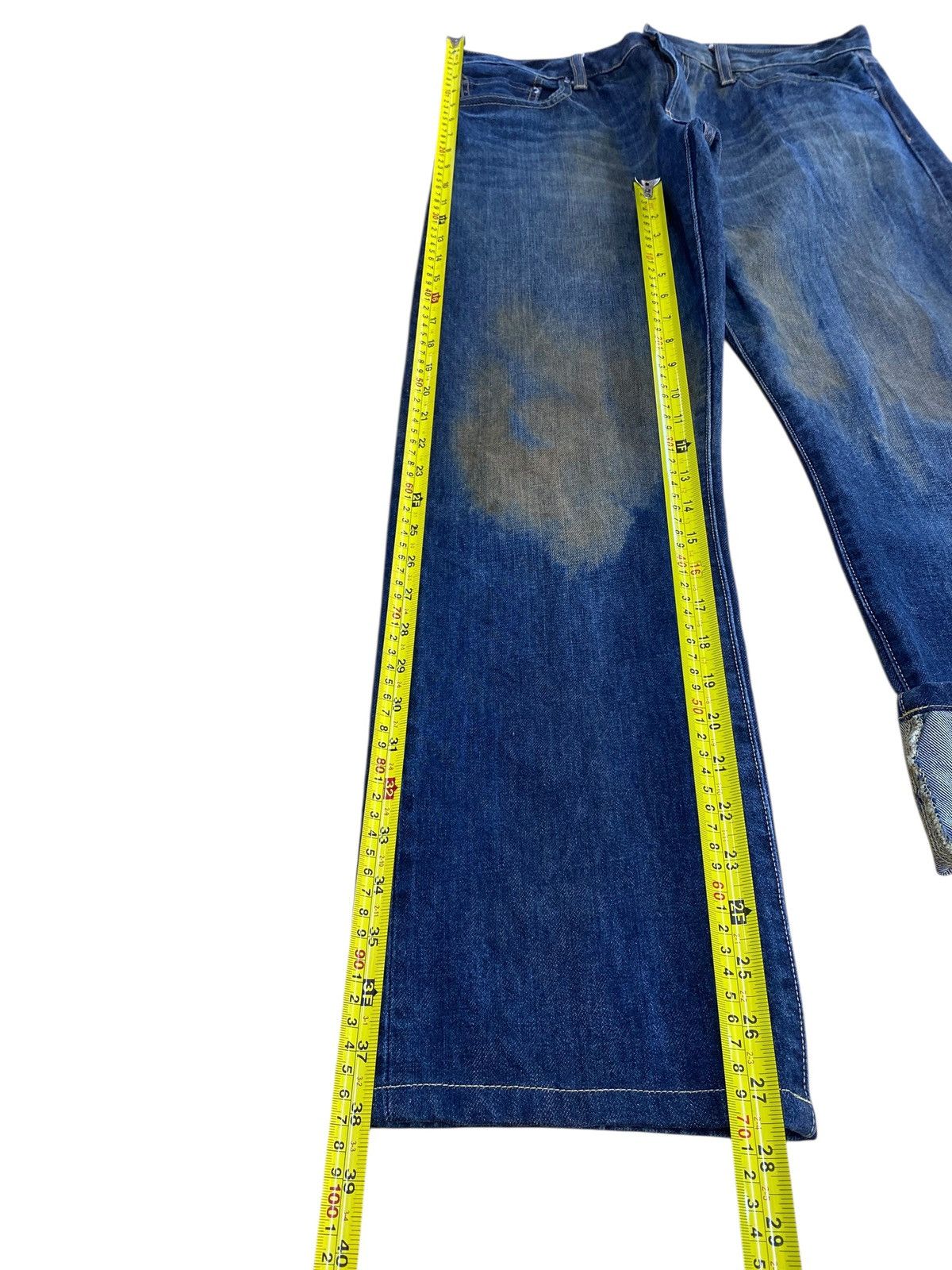 Uniqlo Uniqlo X Selvedge Rusty Wash Style Loose Jeans Size US 32 / EU 48 - 7 Thumbnail